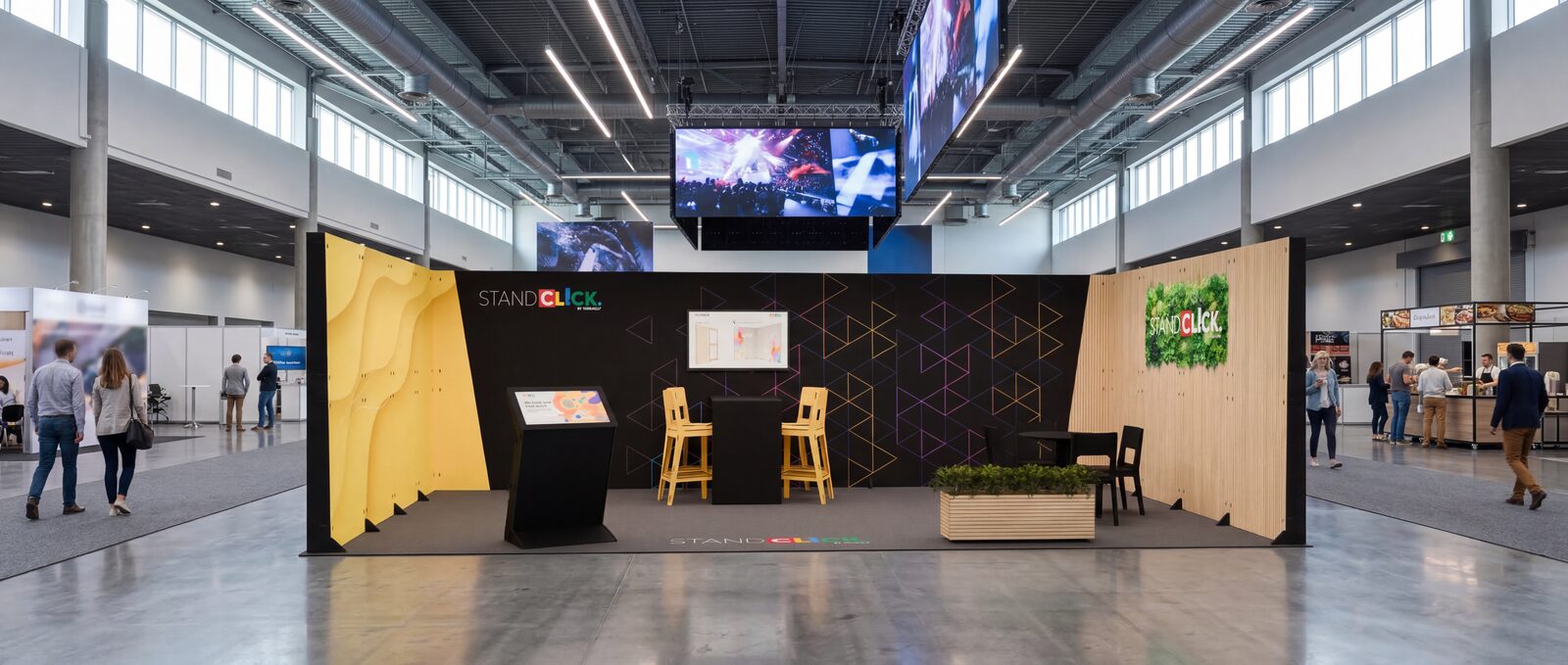 Stand modular panorámico